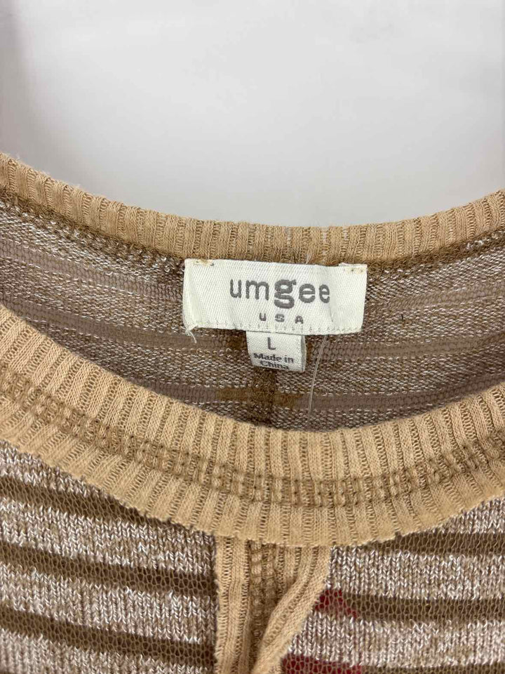 Size L Umgee Tan Shirt