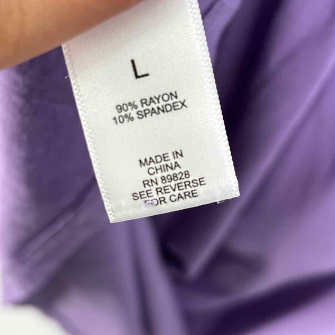 Size L LOGO Lavender Dress