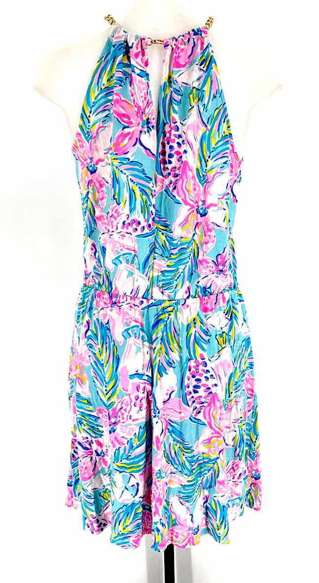 Size M Lilly Pulitzer Multi-Color Knit Romper