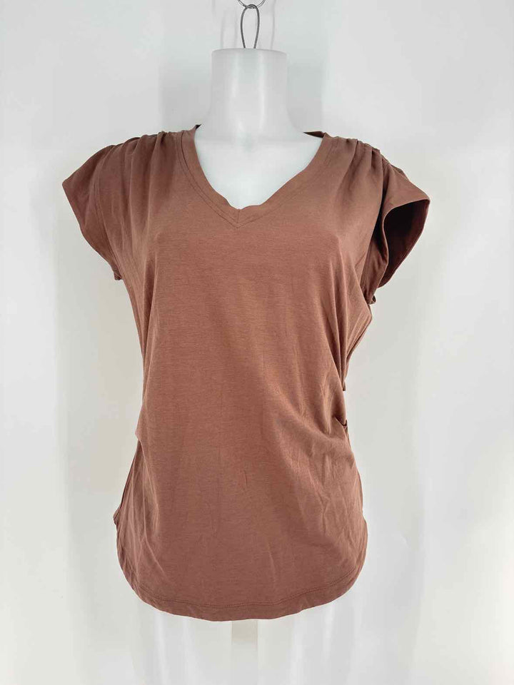 Size M Athleta Brown Shirt