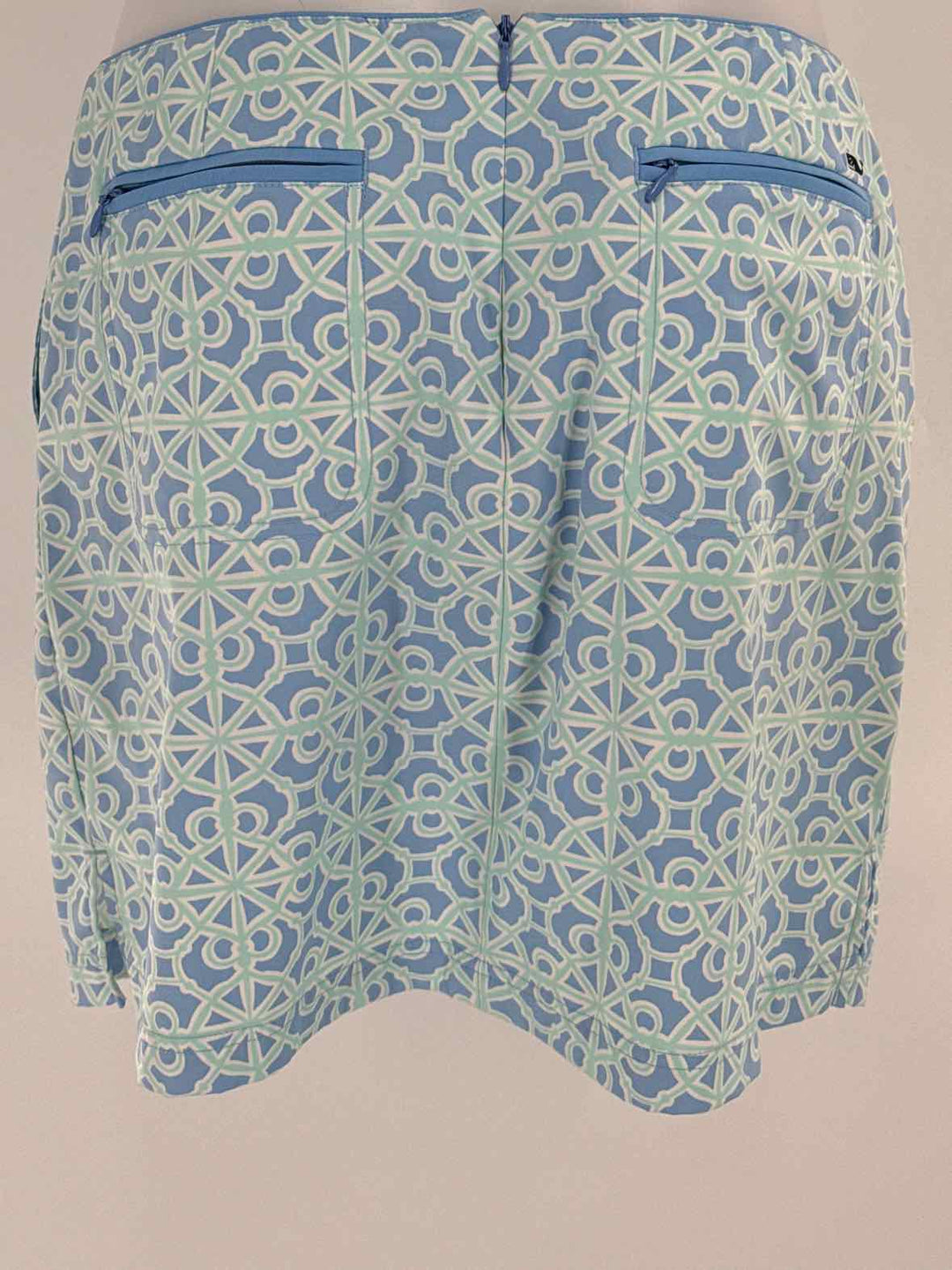 Size 8 Vineyard Vines Blue Print Skirt