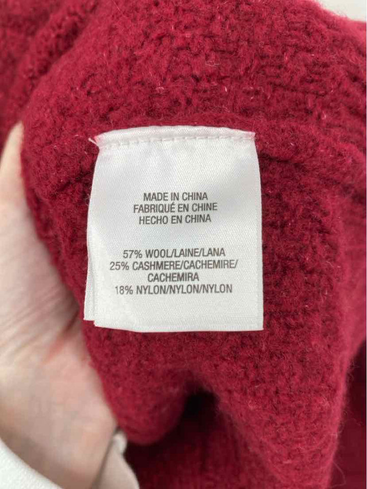 Size XL Burgundy Sweater