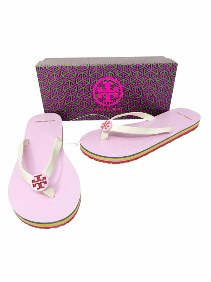 Shoe Size 8 Tory Burch Multi-Color Sandals