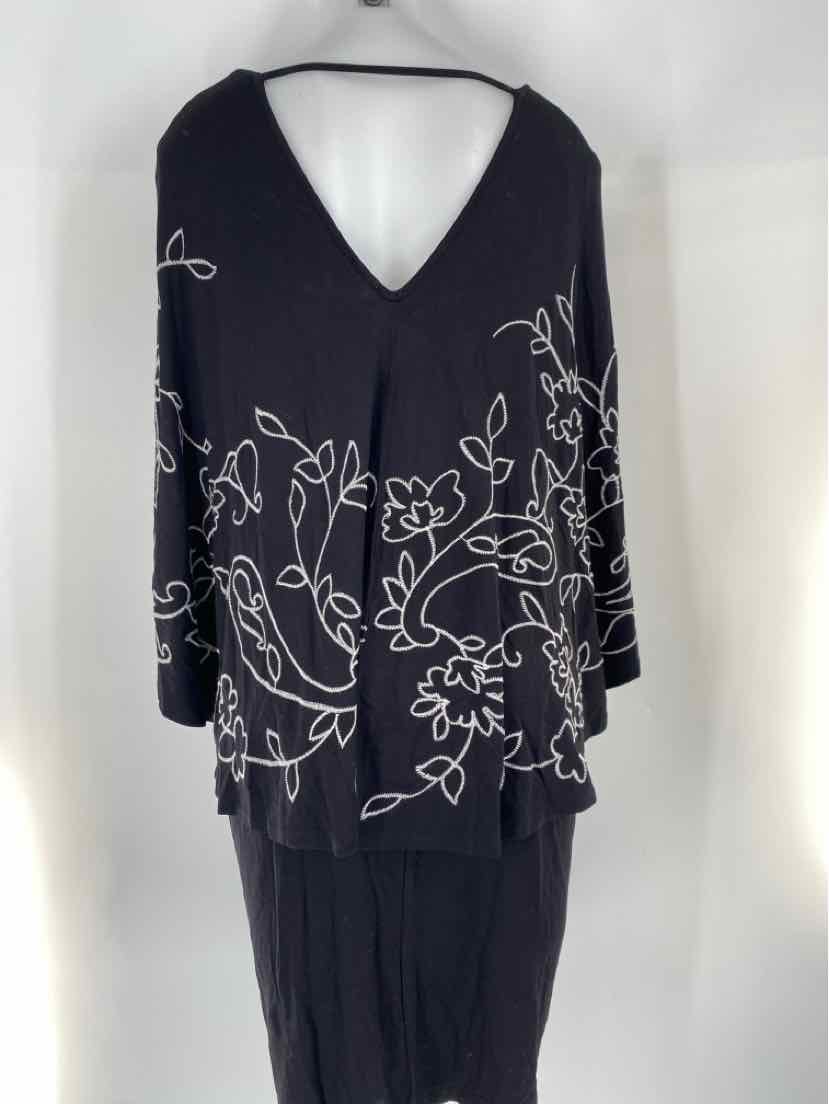 Size XL Chico's Black/White Dress