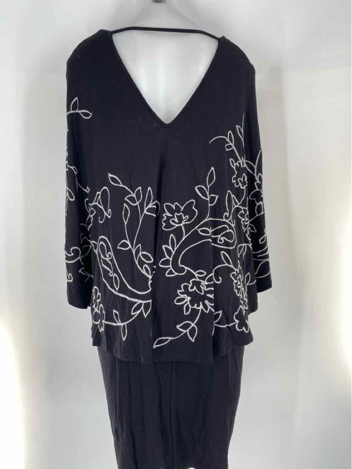 Size XL Chico's Black/White Dress