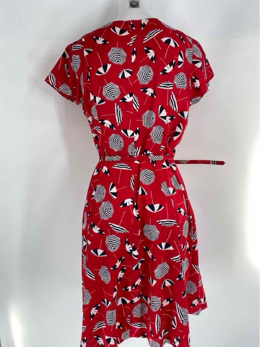 Size 14 Talbots Red Dress