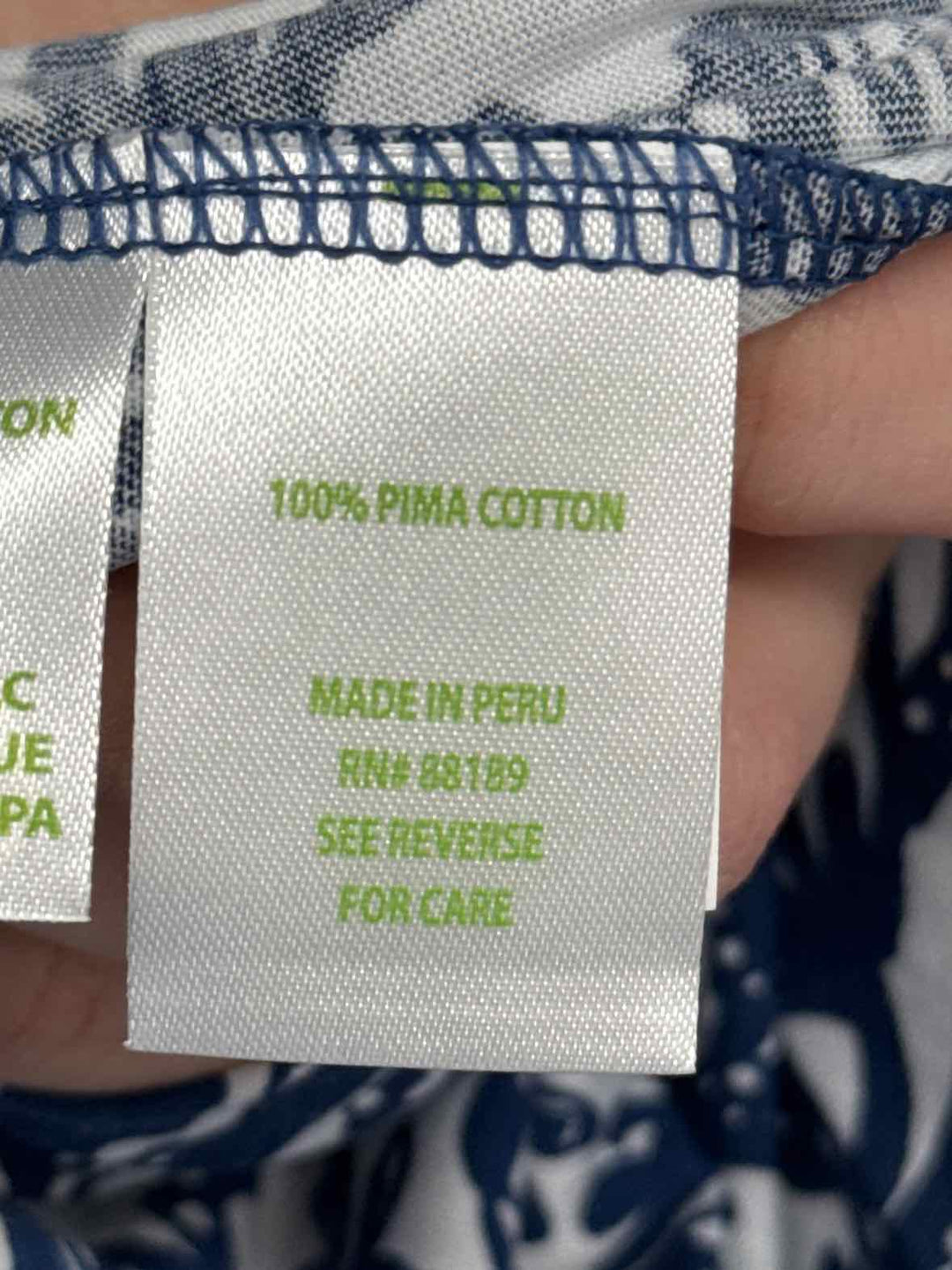 Size XXS Lilly Pulitzer Navy Cotton Dress