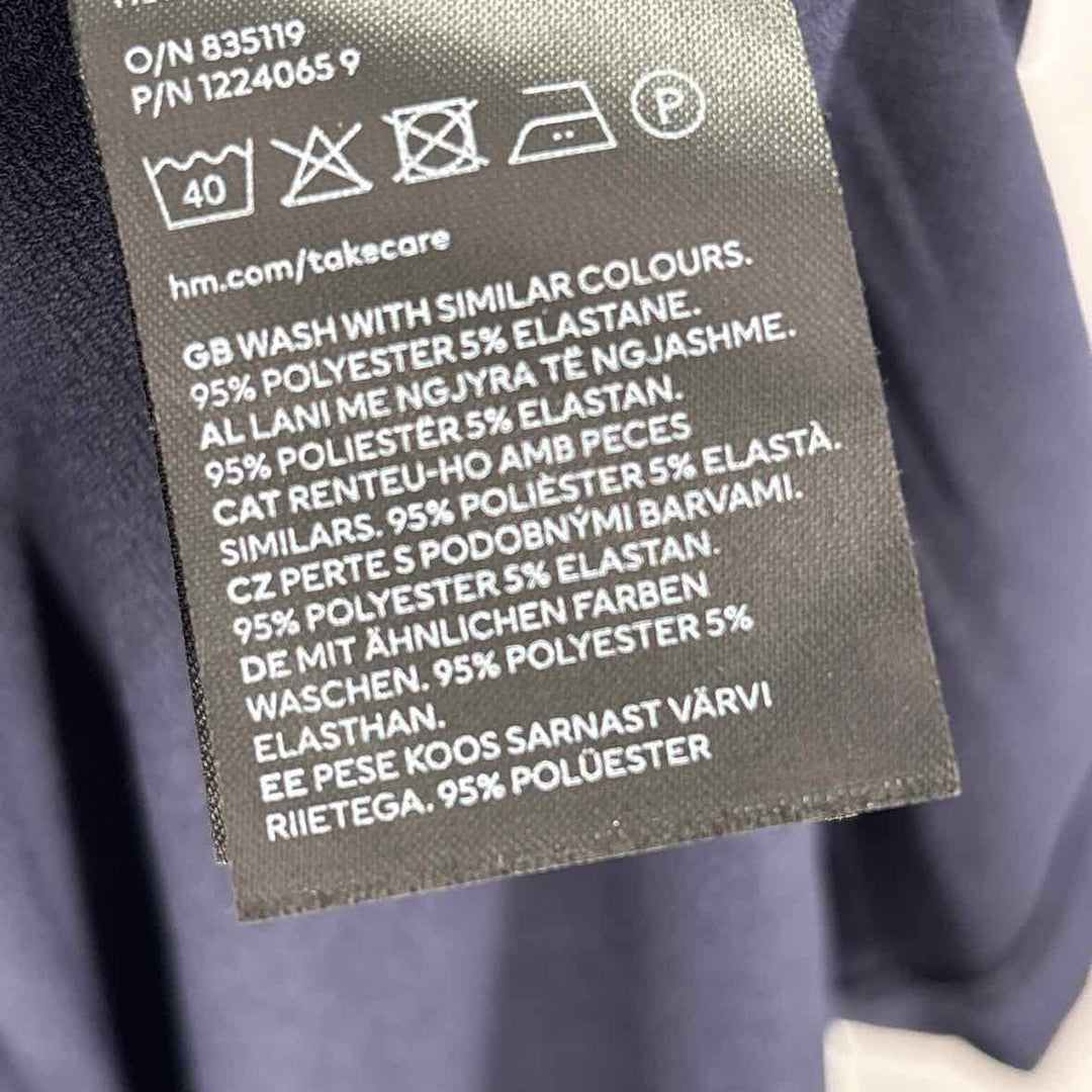 Size L H&M Navy Dress