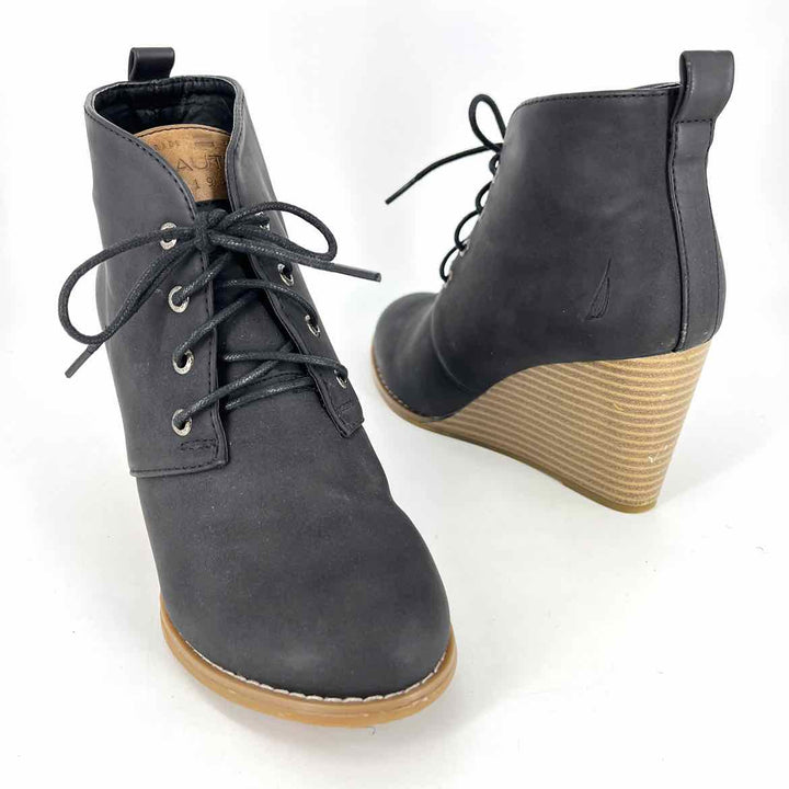 Shoe Size 6.5 NAUTICA Black Boots