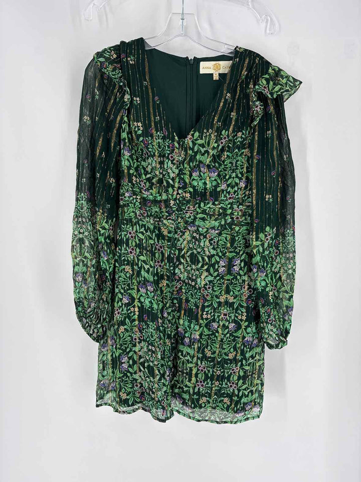 Size M ANNA CATE Green Dress