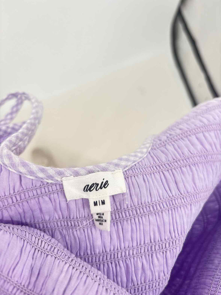 Size M AERIE Purple Dress