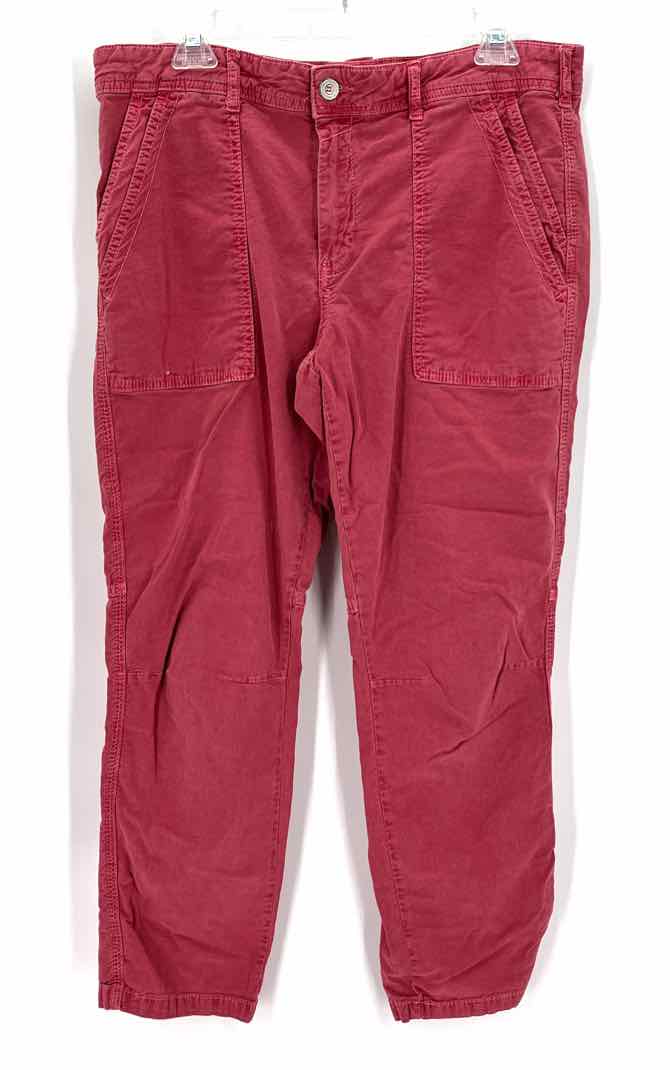 Size 31 Anthropologie Red Pants