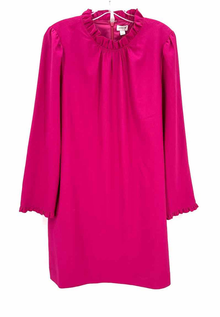Size 12 J Crew Fuschia Dress