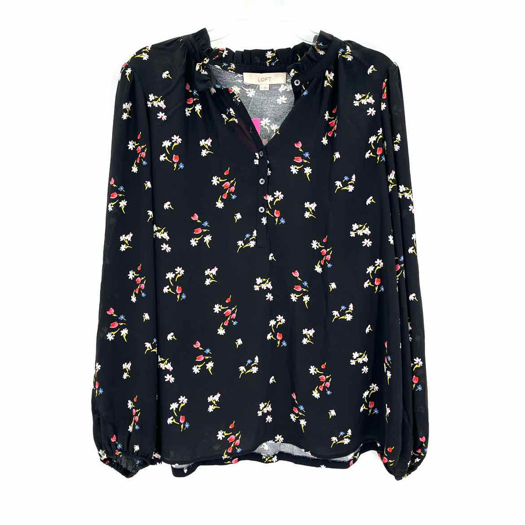 Size XL Ann Taylor Black Shirt