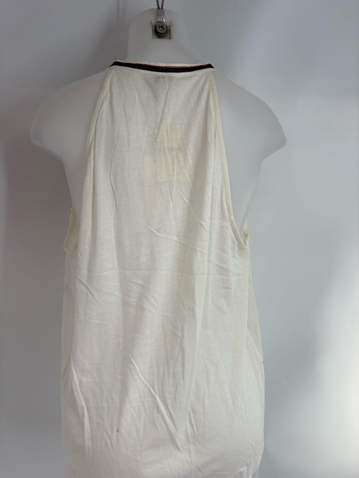 Size L LUCKY Cream Shirt