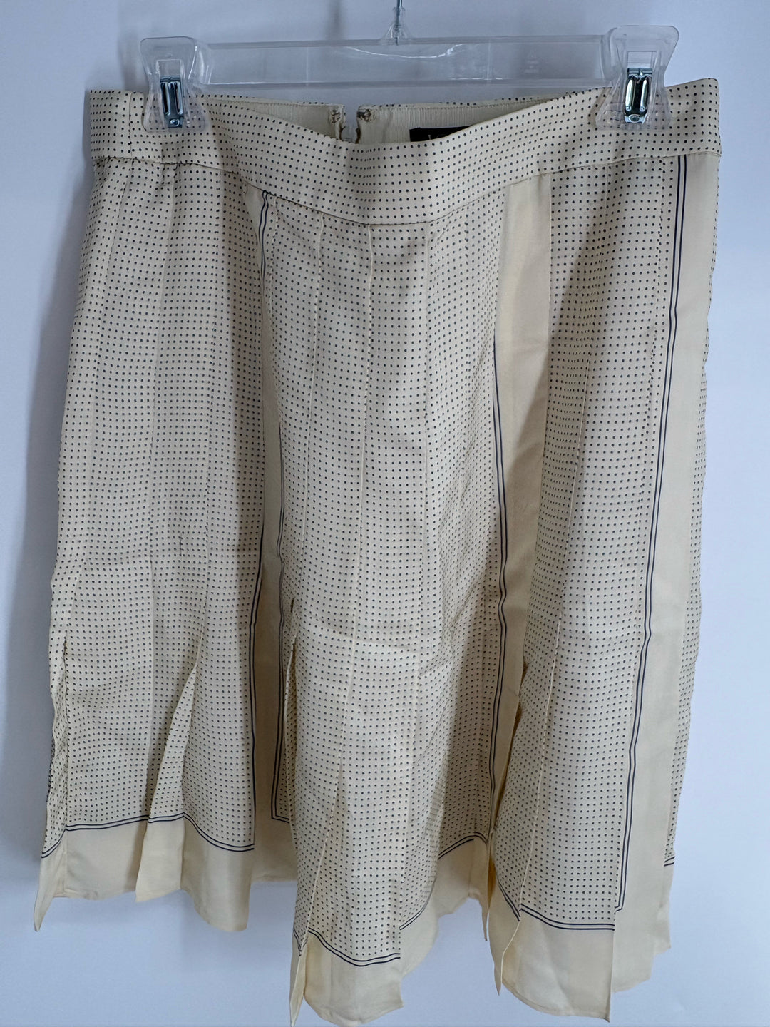 Size 6 J Crew Cream Skirt