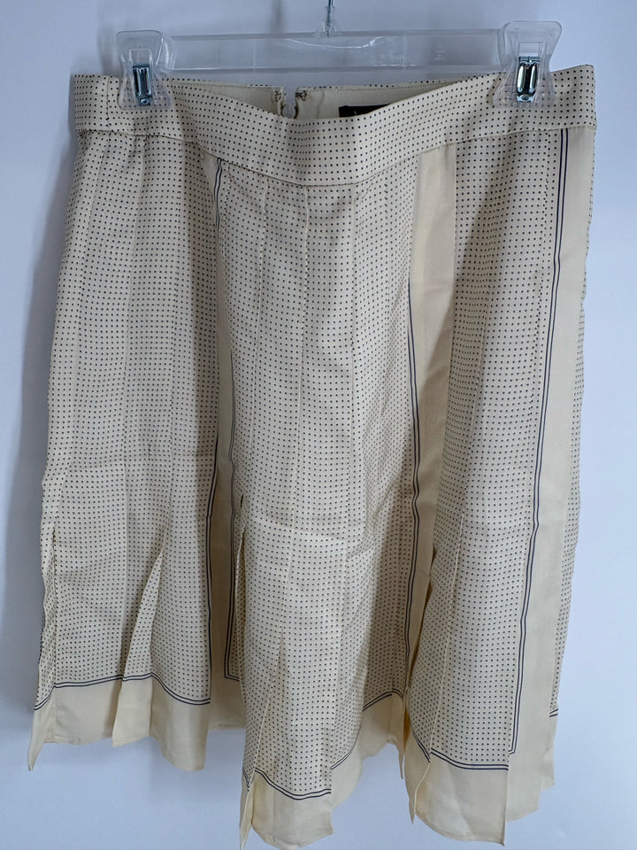 Size 6 J Crew Cream Skirt