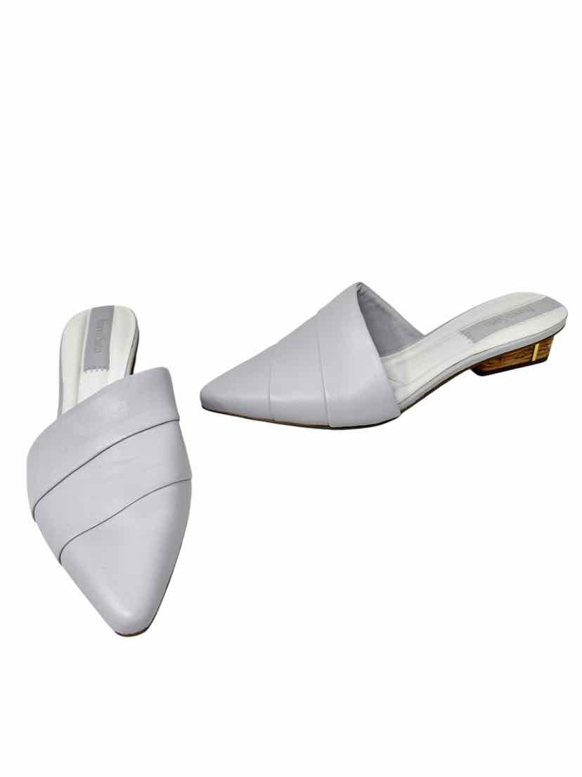 Shoe Size 8 FRANCO SARTO Purple Leather Flats