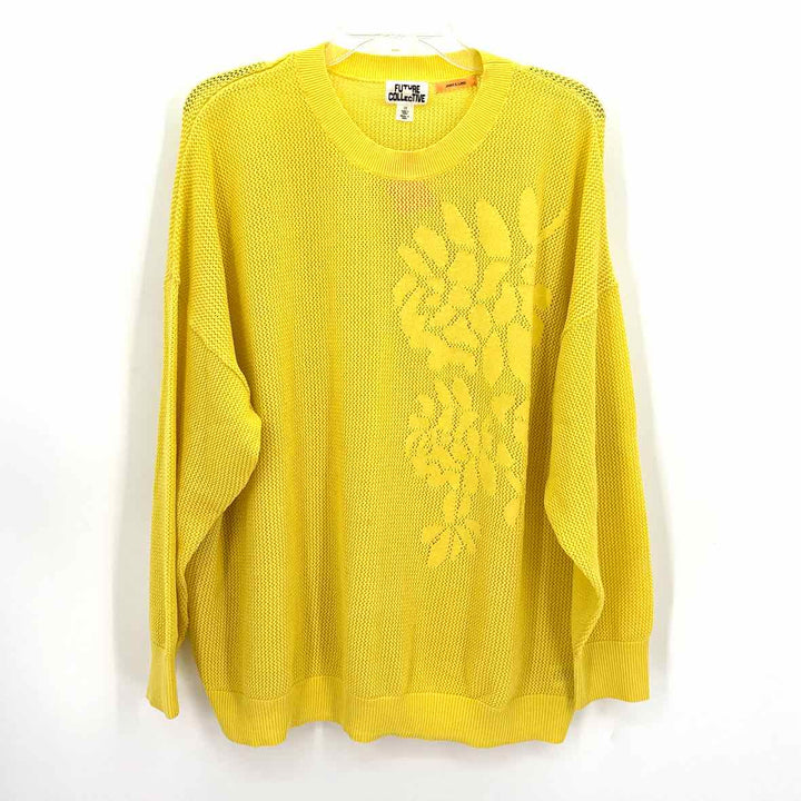 Size 1X Yellow Knit Sweater