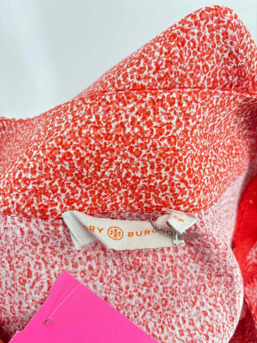 Size S Tory Burch Red Shirt