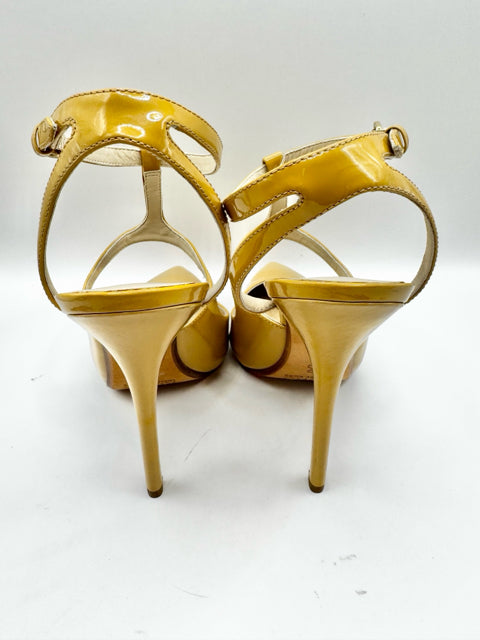 Shoe Size 8 Michael Kors Mustard PATENT Pumps