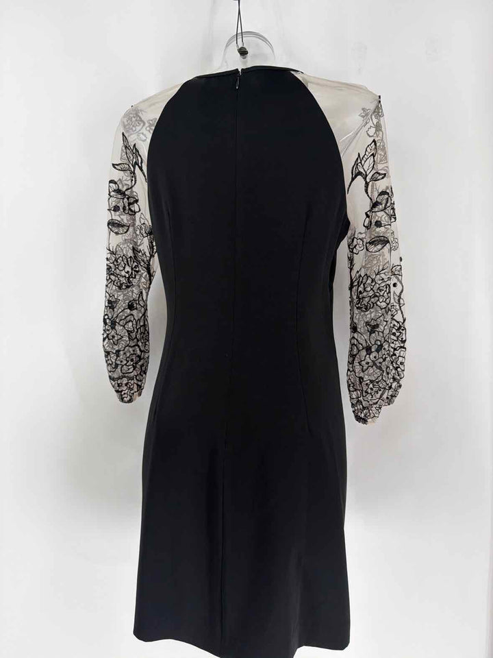 Size 12 KAY UNGER Black Dress