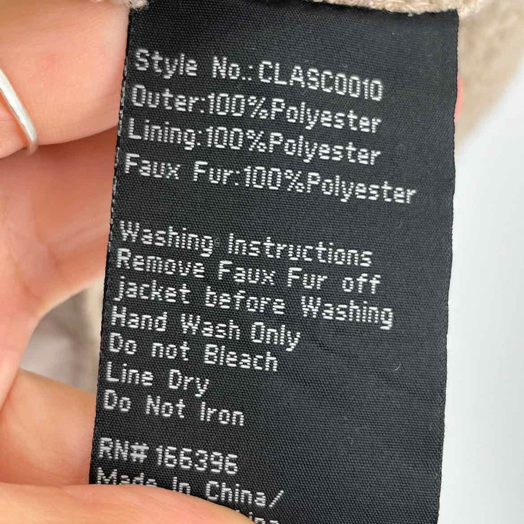 Size S Tan Jacket