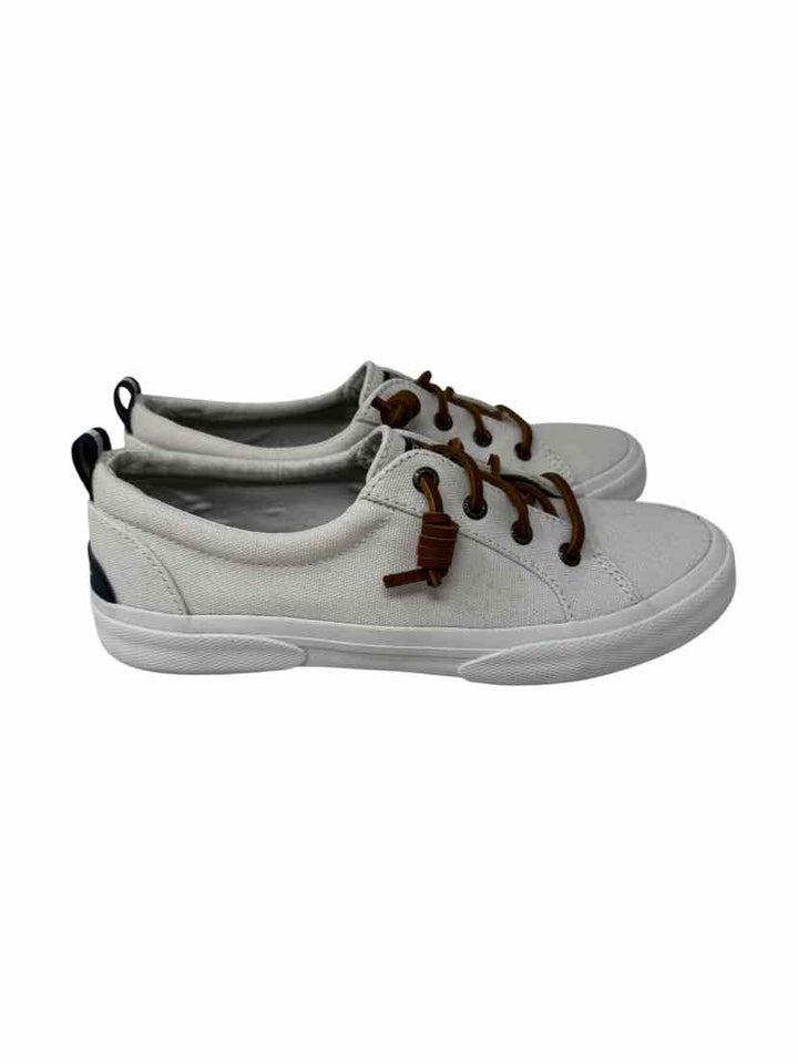 Shoe Size 6.5 Sperry Cream Sneakers