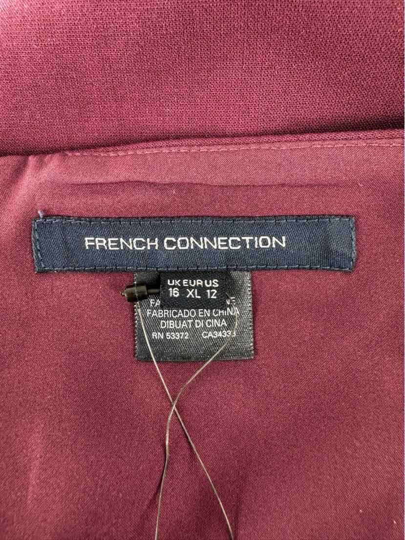 Size 12 FRENCH CONNECTION Purple Dress