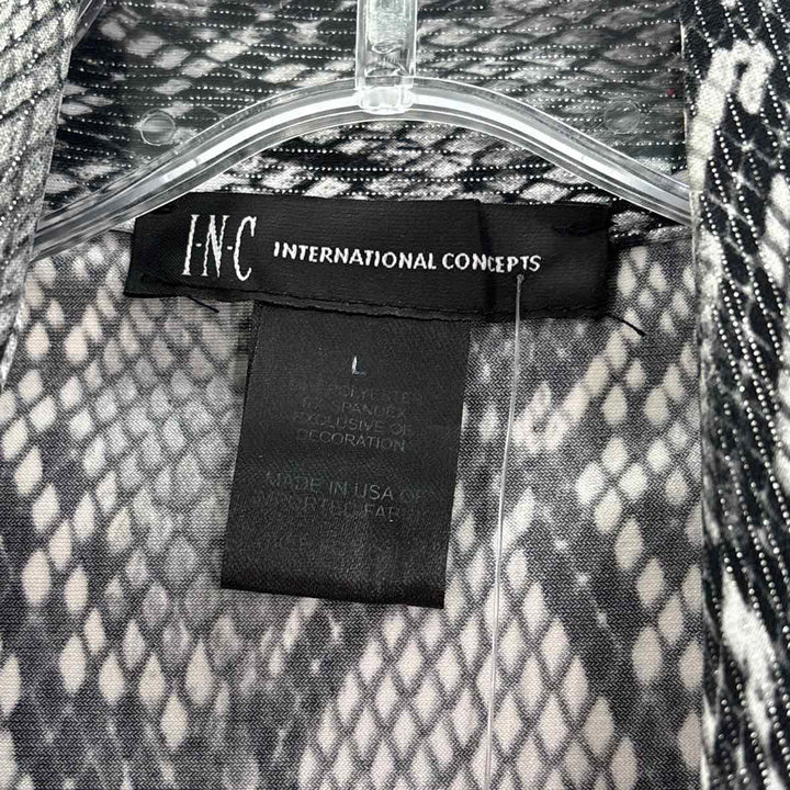 Size L INC Multi-Color Shirt
