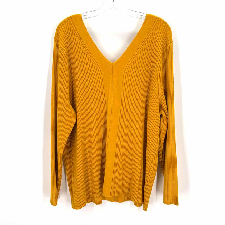 Size 3X Mustard Knit Sweater