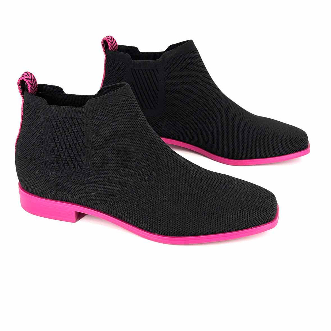 Shoe Size 41 VIVAIA Black Knit Boots