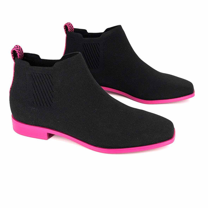 Shoe Size 41 VIVAIA Black Knit Boots