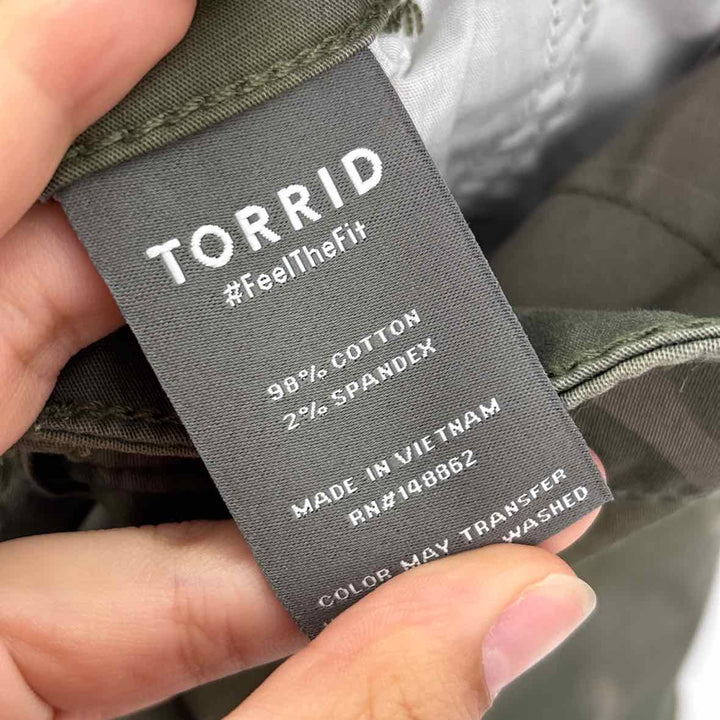 Size 20 Torrid Green Pants