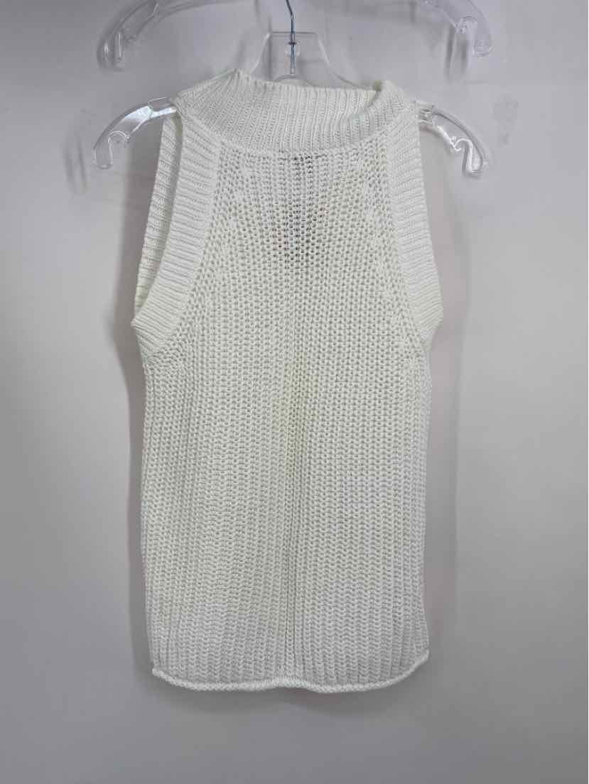 Size M Ann Taylor White Sweater