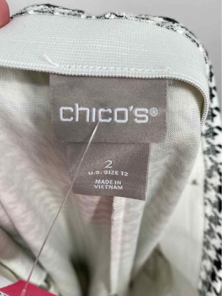 Size 12 Chico's White Pants