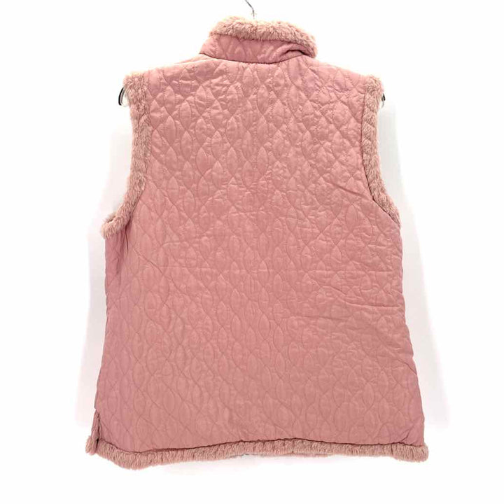 Size L Pink Quilted Vest