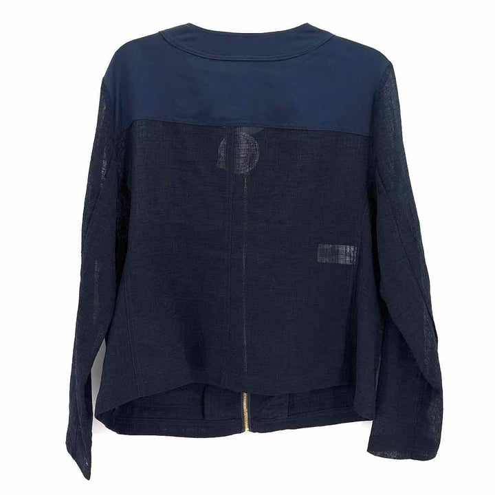 Size XL Jones New York Navy Knit Jacket