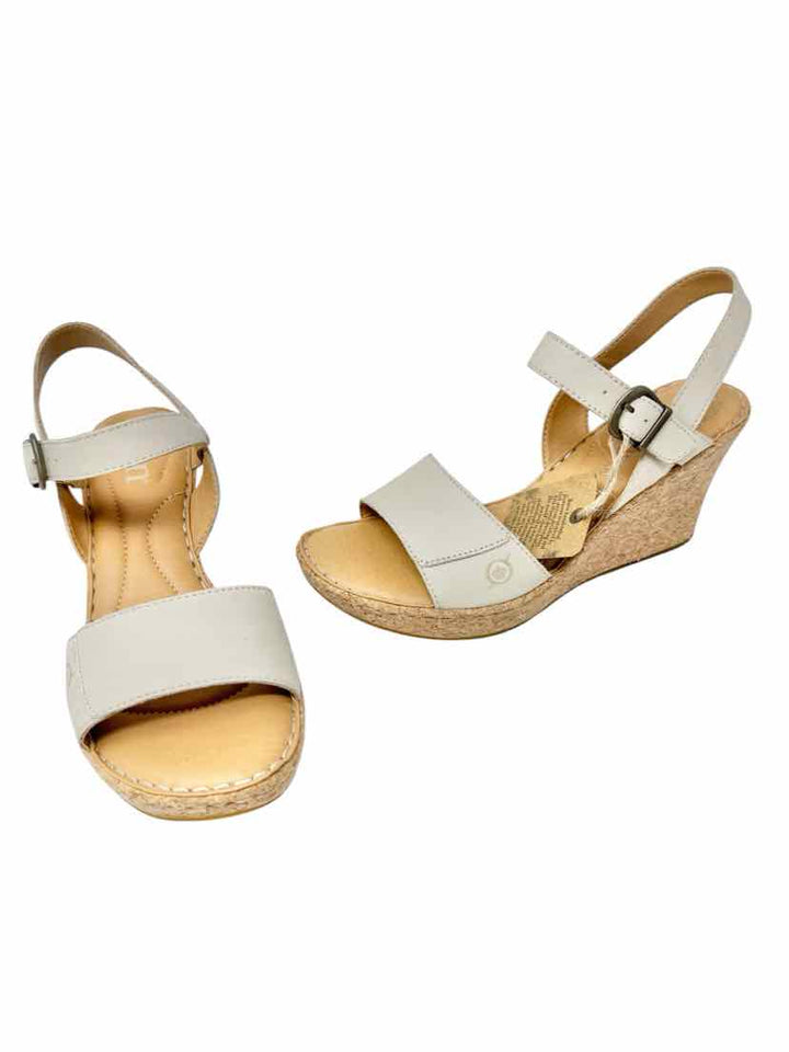 Shoe Size 7 Born Tan Sandals