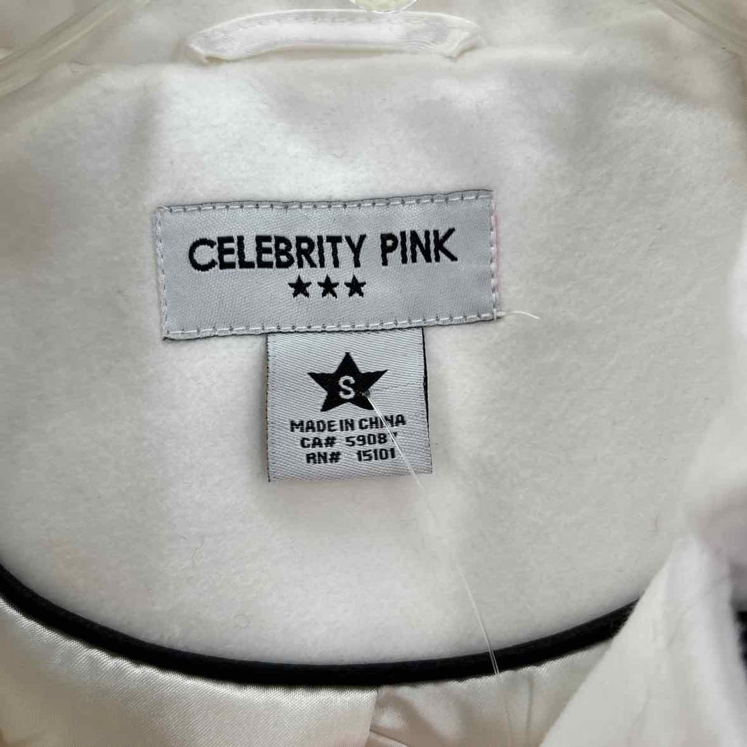 Size S Celebrity Pink Ivory Coat