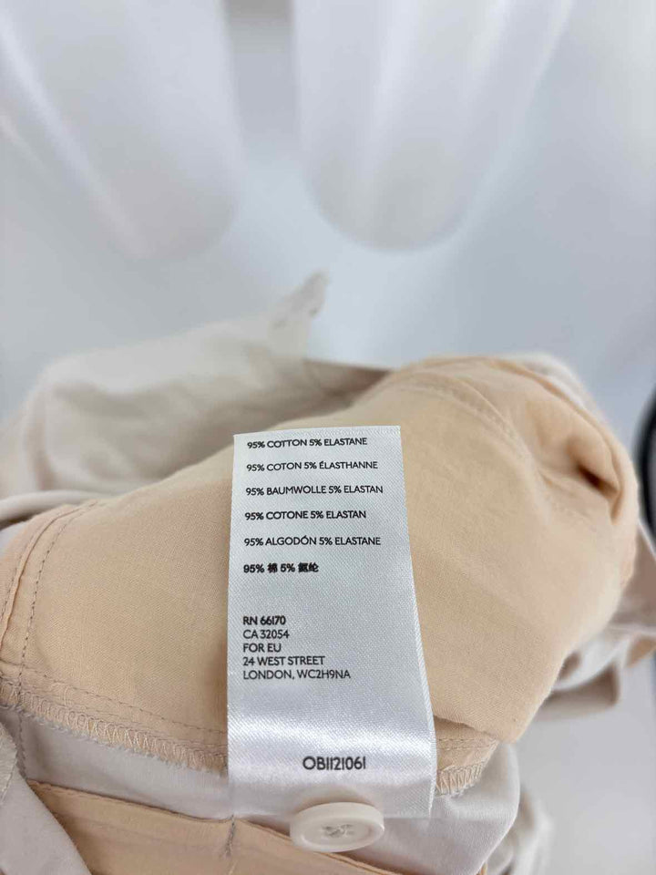 Size 6 Anthropologie Cream Romper