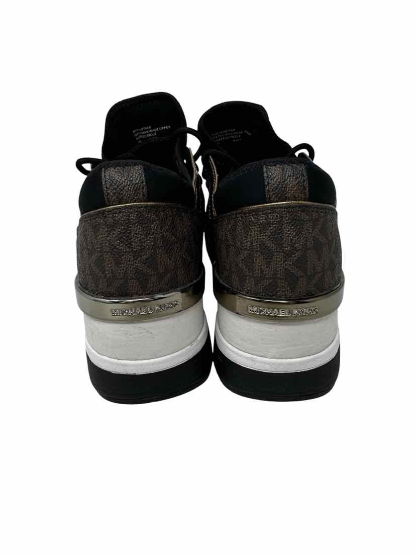 Shoe Size 10 Michael Kors Gold Sneakers