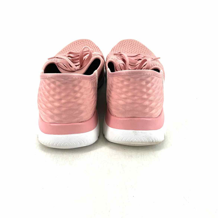 Shoe Size 10 Sketchers Pink Knit Sneakers