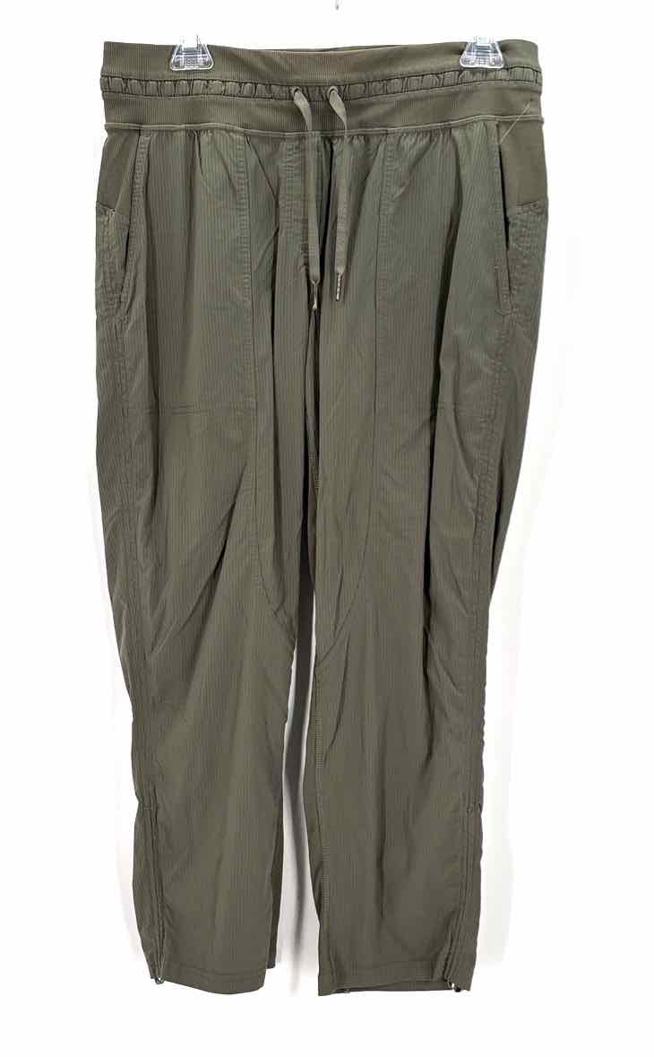 Size 8 Lululemon Olive Nylon Pants