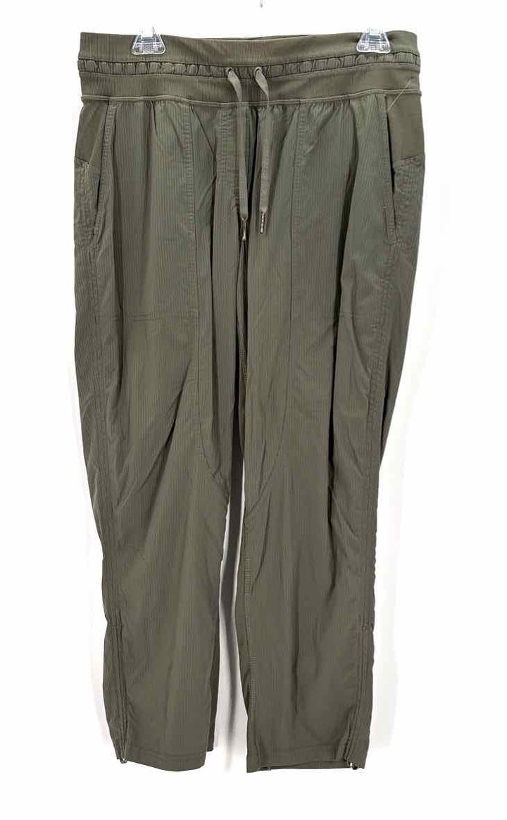 Size 8 Lululemon Olive Nylon Pants
