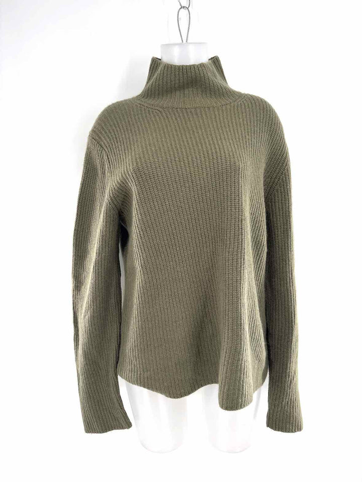 Size XL VINCE Green Cashmere Sweater