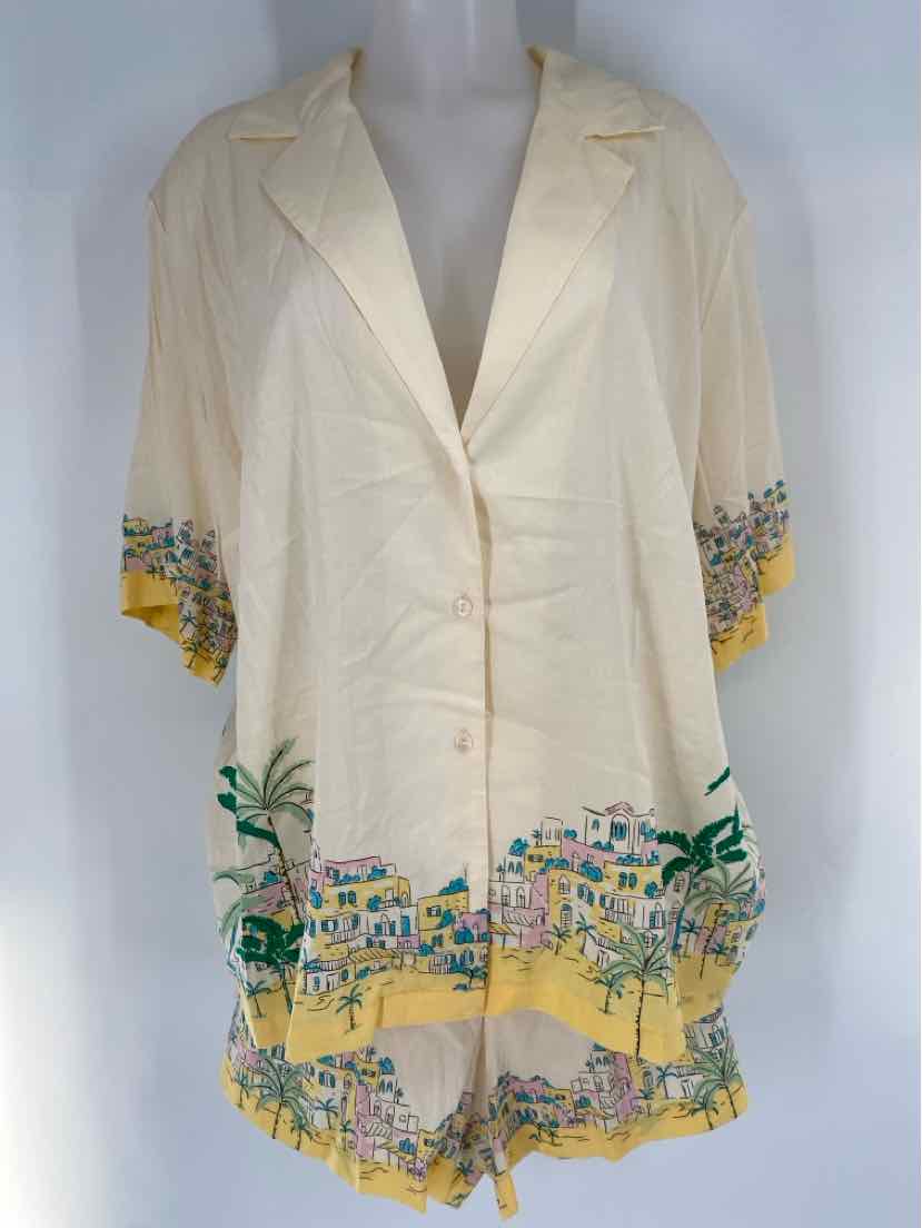 Size XXL Tan 2 PC Dress