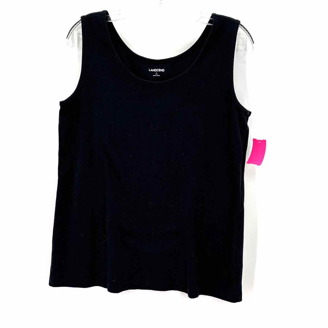 Size L LAND END Navy Shirt