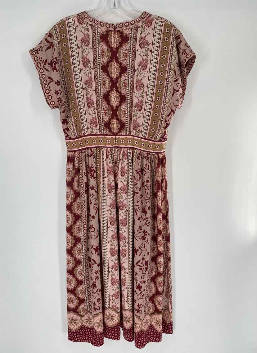 Size 6 PINK PRINT Dress