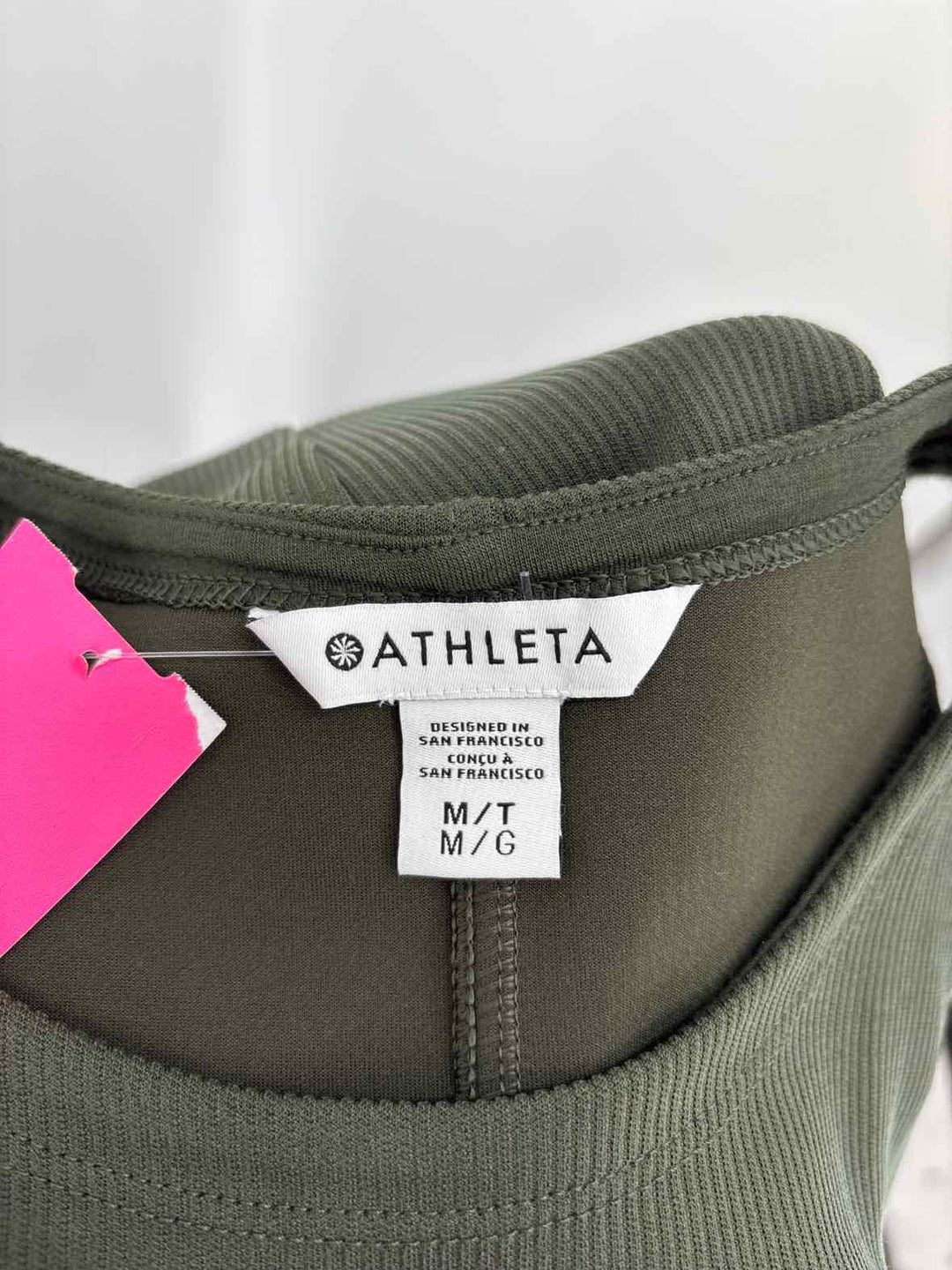Size M Athleta Olive Dress